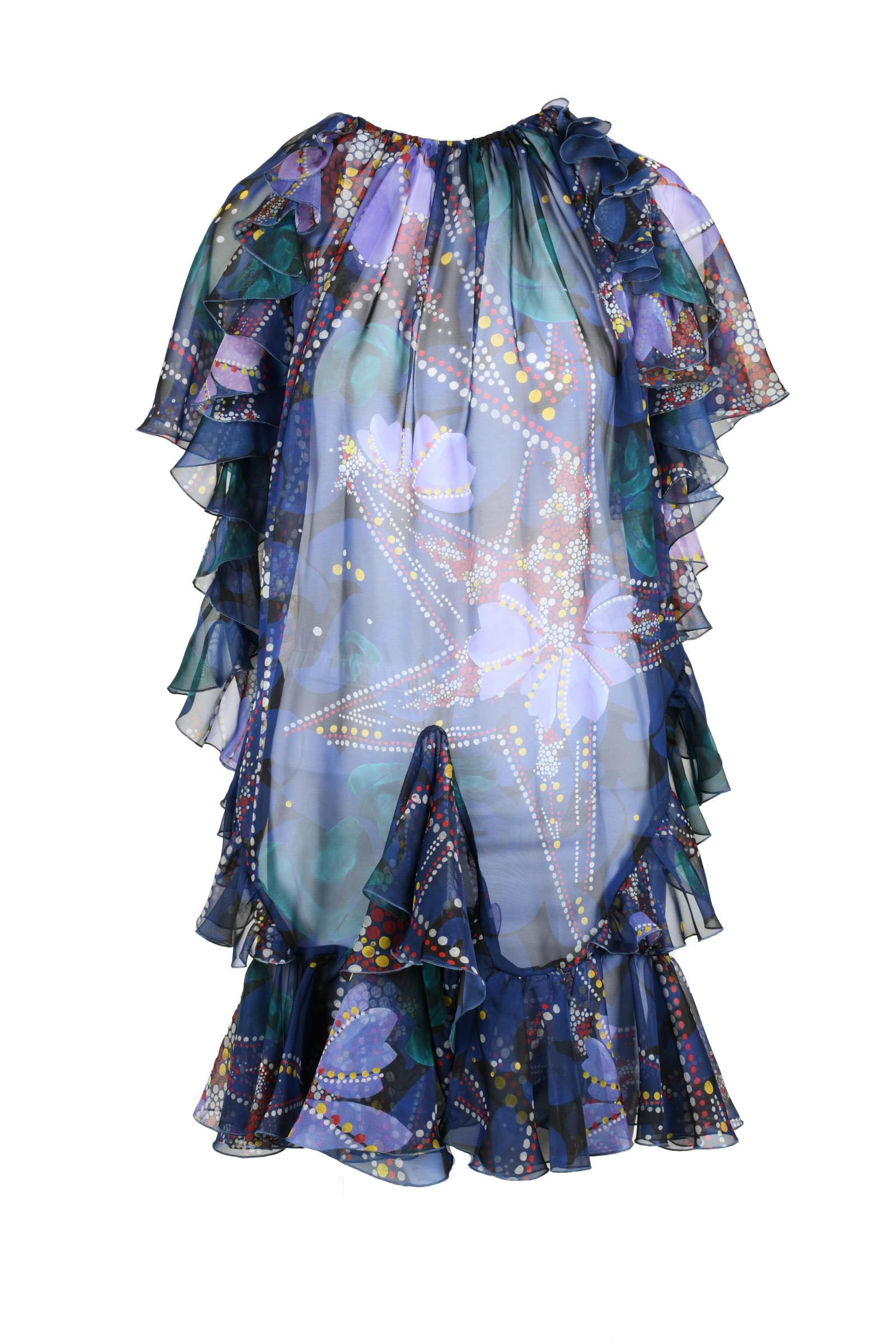 Vestito corto Dsquared2 Viola - immagine 3