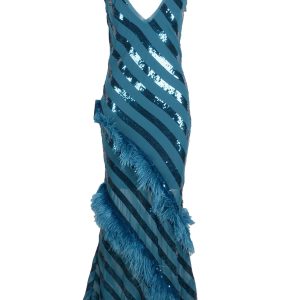 Vestito corto PATRIZIA PEPE SERA°  Petrolio