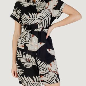 Vestito corto Vero Moda vmeasy joy s/s shirt wvn ga Beige