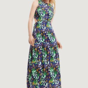 Vestito lungo Desigual vest pistilo Blu