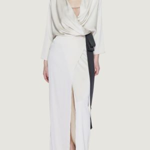 Vestito lungo Sandro Ferrone  Beige chiaro
