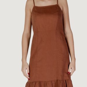 Vestito midi B.YOUNG byimadrid strap Marrone