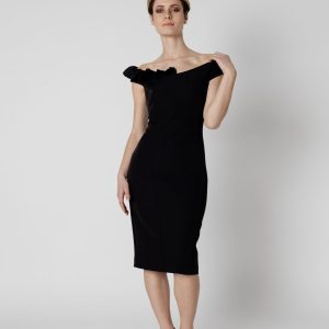 Vestito midi Sandro Ferrone  Nero