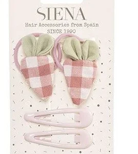 Set da 2 elastici + 2 mollette Siena